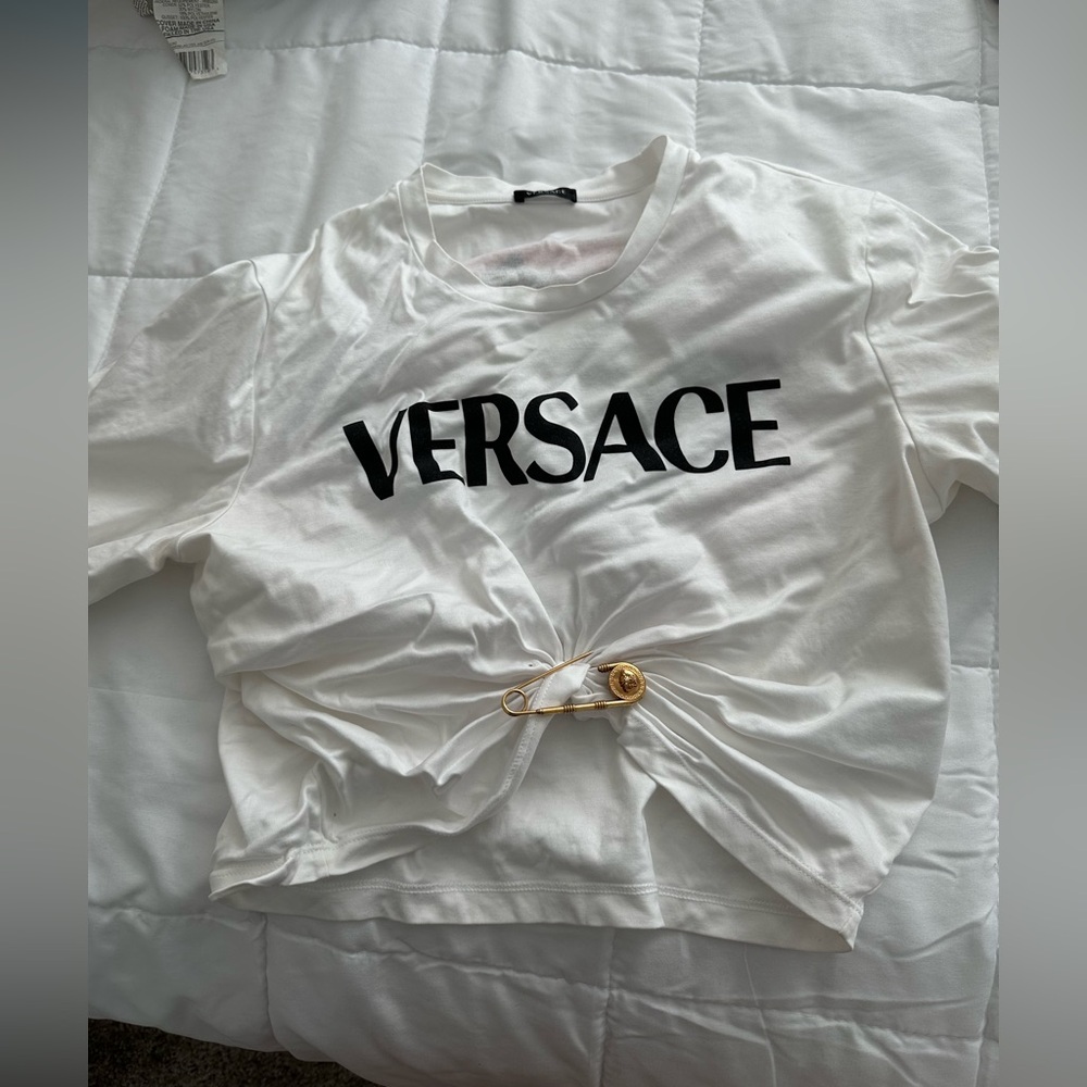 Versace crop tshirt